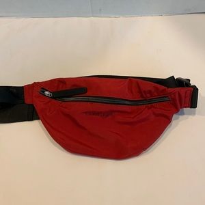Calvin Klein Fanny Pack Red with Adjustable Strap